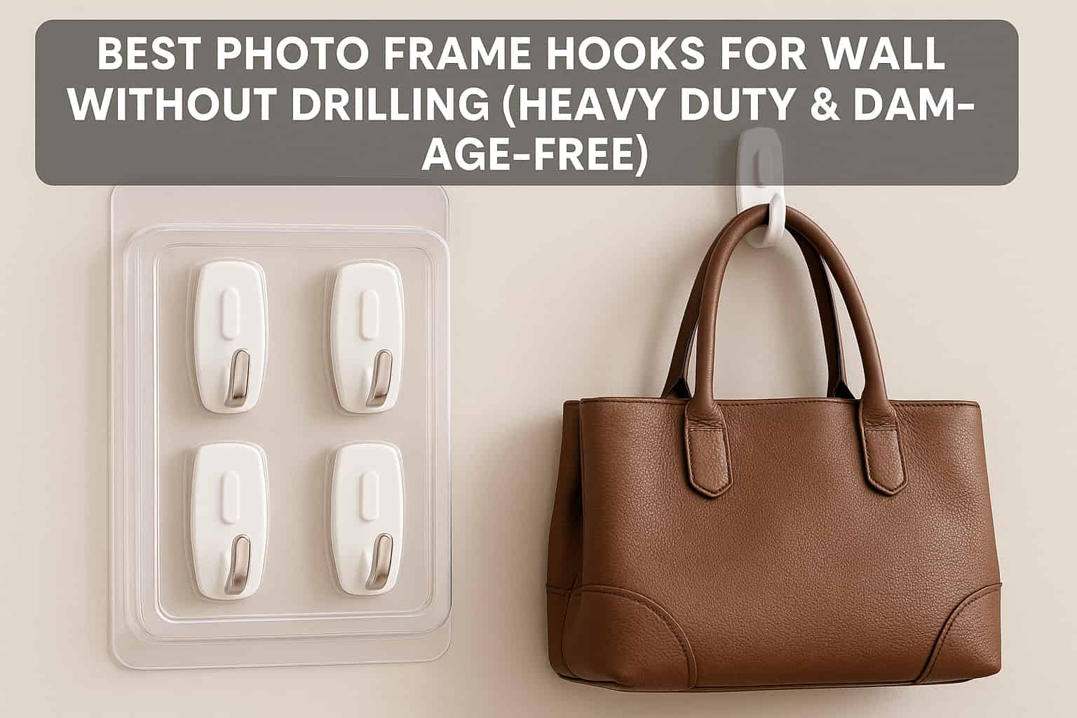 Best Photo Frame Hooks for Wall Without Drilling