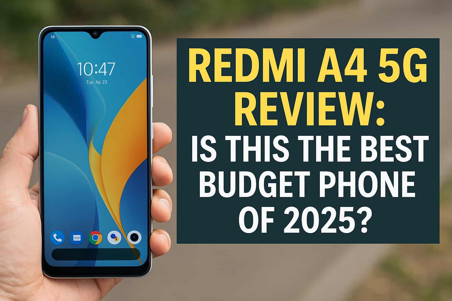 Redmi A4 5G Review Is This the Best Budget Phone of 2025
