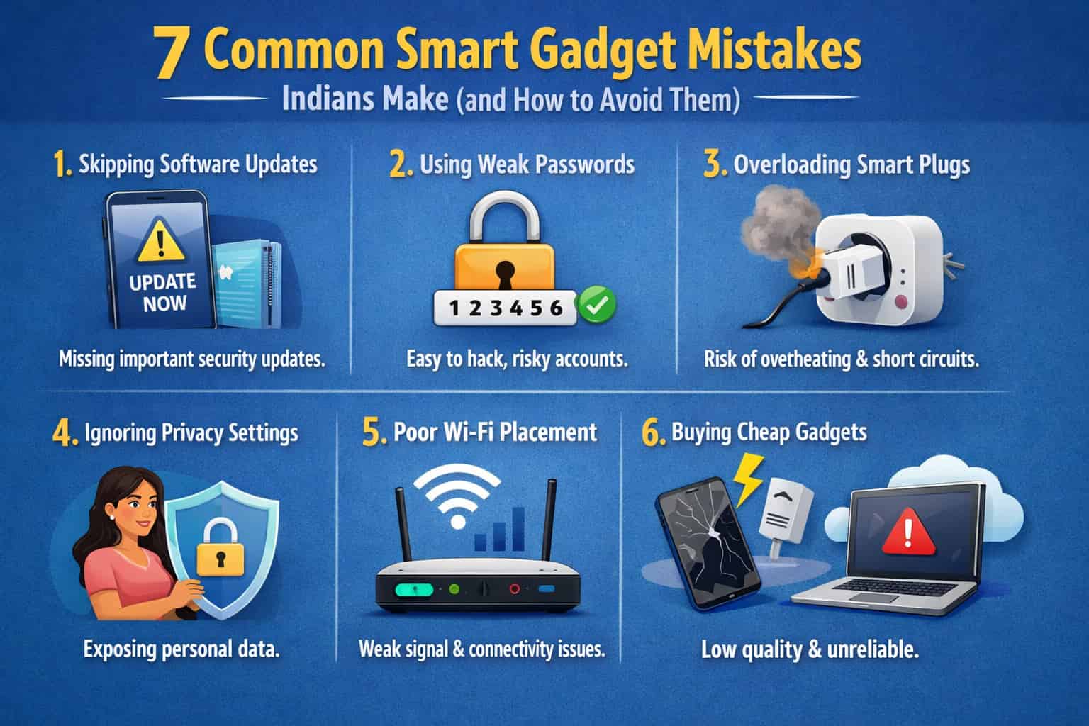 7 Common Smart Gadget Mistakes Indians Make